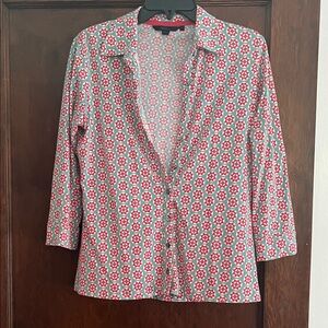 Floral Patterned Boden Top